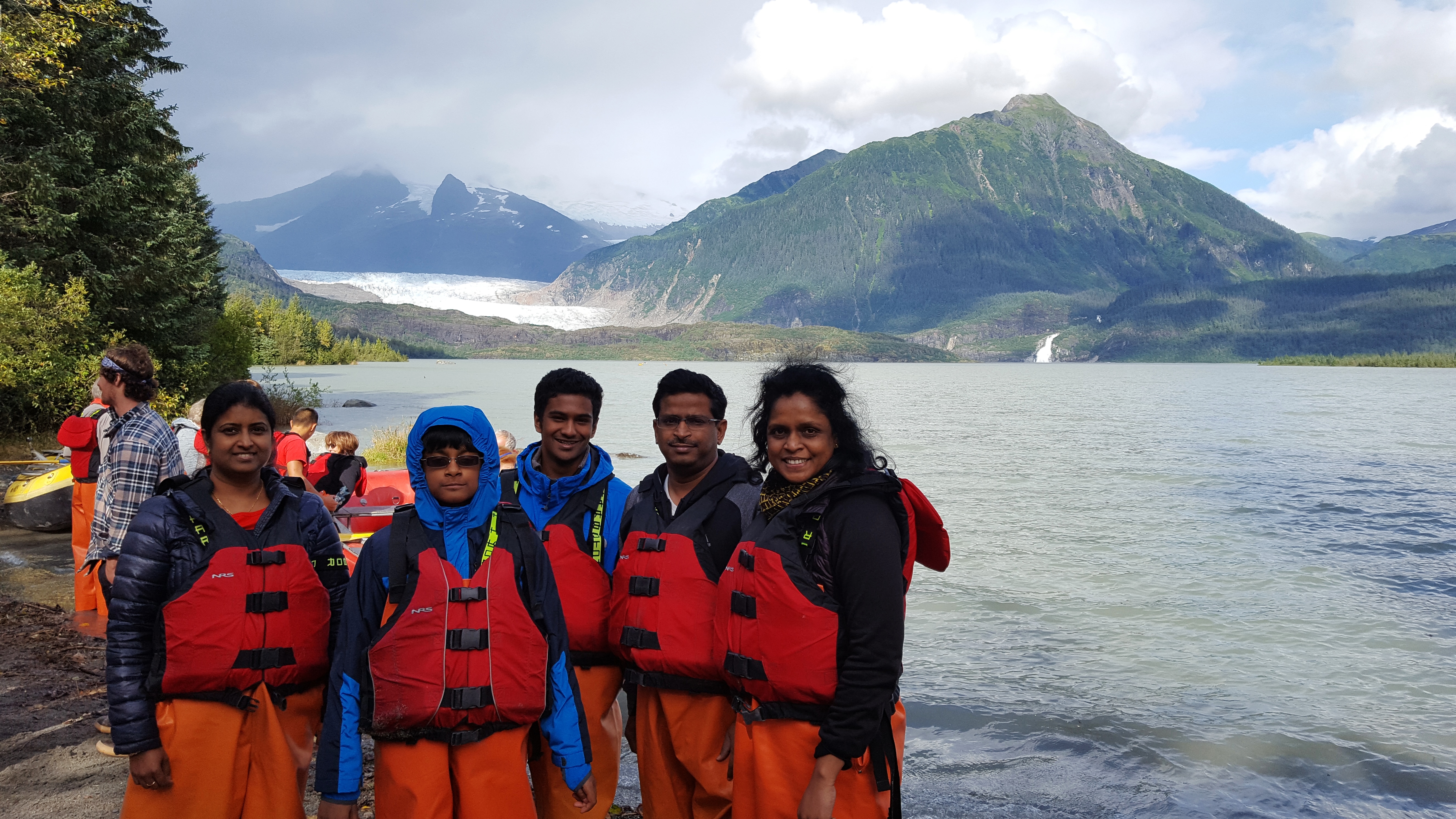Crew ready to raft the river